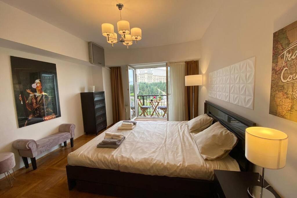 New Luxury Flat In Front Of The Parliament At Unirii Daire Bükreş Dış mekan fotoğraf